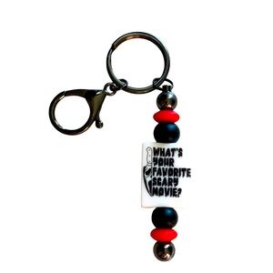 What’s your Favorite Scary Movie? Keychain